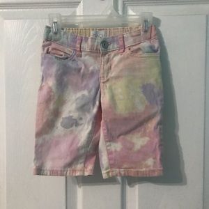 The children's place tie dye jean shorts (6)